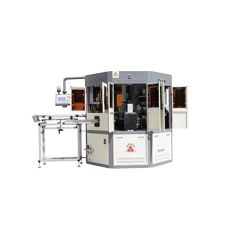 Automatic Hot Stamping Machine On Cosmetic Bottle Automatic Hot Stamping Machine On Cosmetic Bottle